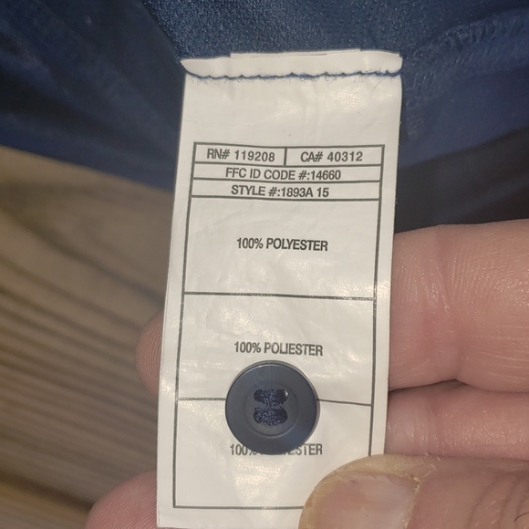 Adidas Climalite mens blue polo shirt, size M - Picture 7 of 8